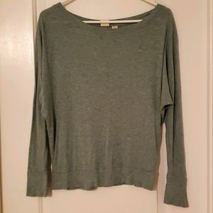 Lucy & Laurel green relaxed fit top.